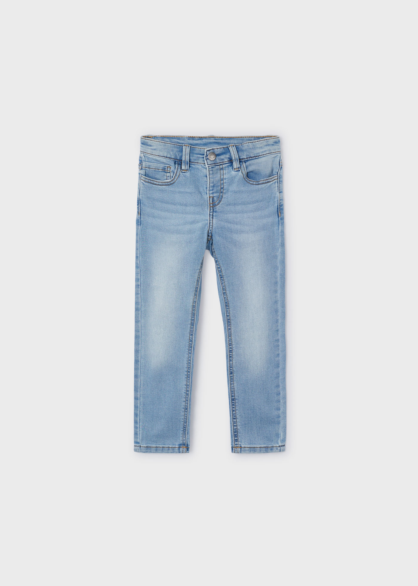 Calça jeans skinny Better Cotton para meninos, denim médio