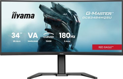 Iiyama - G-Master GCB3484WQSU-B1 - Gaming Monitor - 34 Inch - Curved - Quad HD
