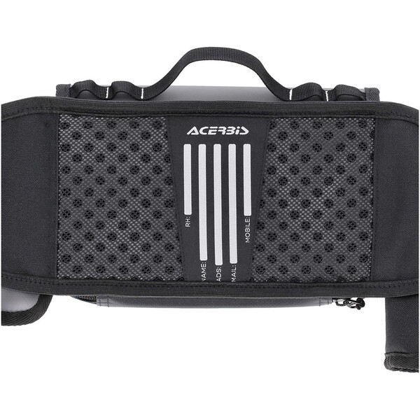 Acerbis - Sacoche banane Profile Logo Noir / Gris / Jaune