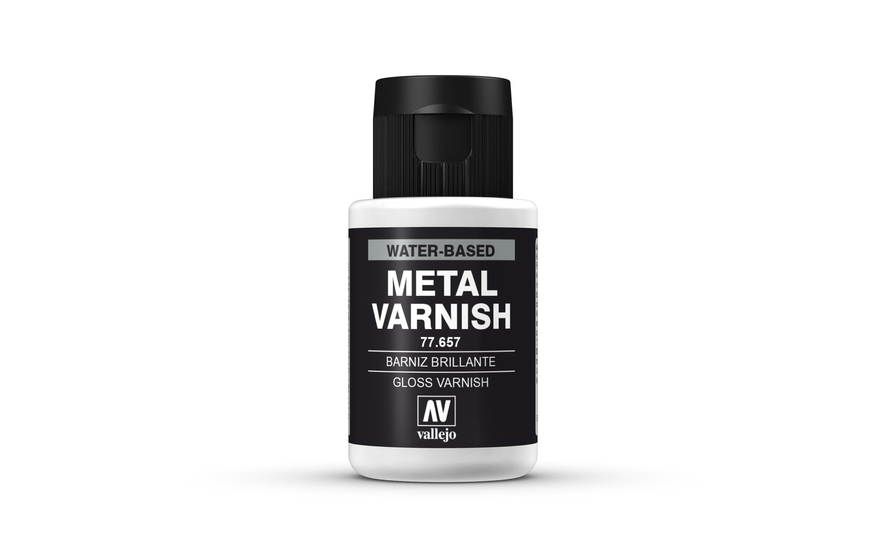 Lack Metallic Gloss Metal Varnish 32 mlGloss Metal Varnish – Glänzender Metalllack