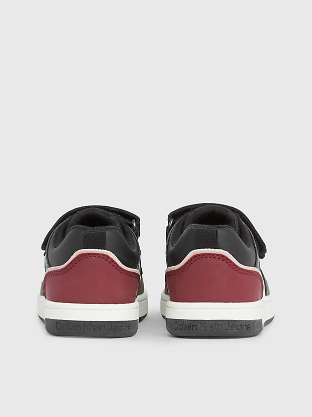 Tênis com velcro para crianças e meninos
