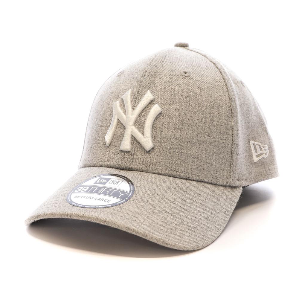New Era Casquette Grise Homme New Era Heather Wool 39thirty Neyyan