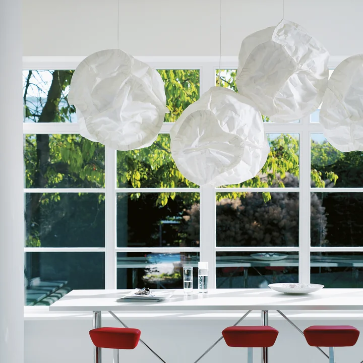 Belux - Cloud Pendelleuchte LED, 5 Elemente, Ø 48 cm, dimmbar DALI