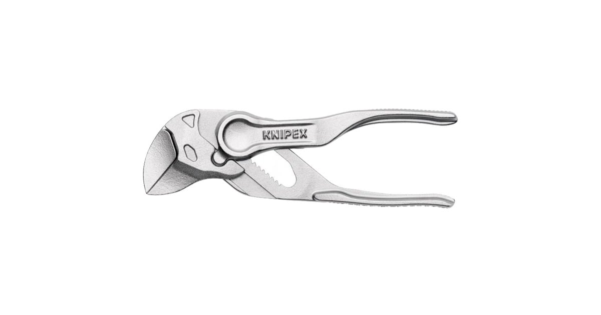 KNIPEXSleuteltang XS  (Chroom, Fijnverstelling met 10 instelstanden)
