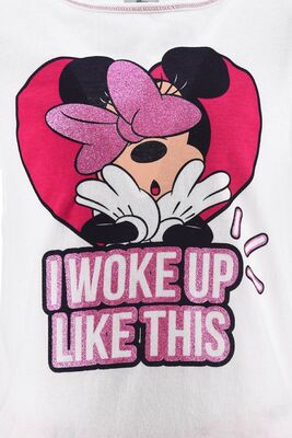 Disney Mimmi Pigg Pysjamas, Hvit