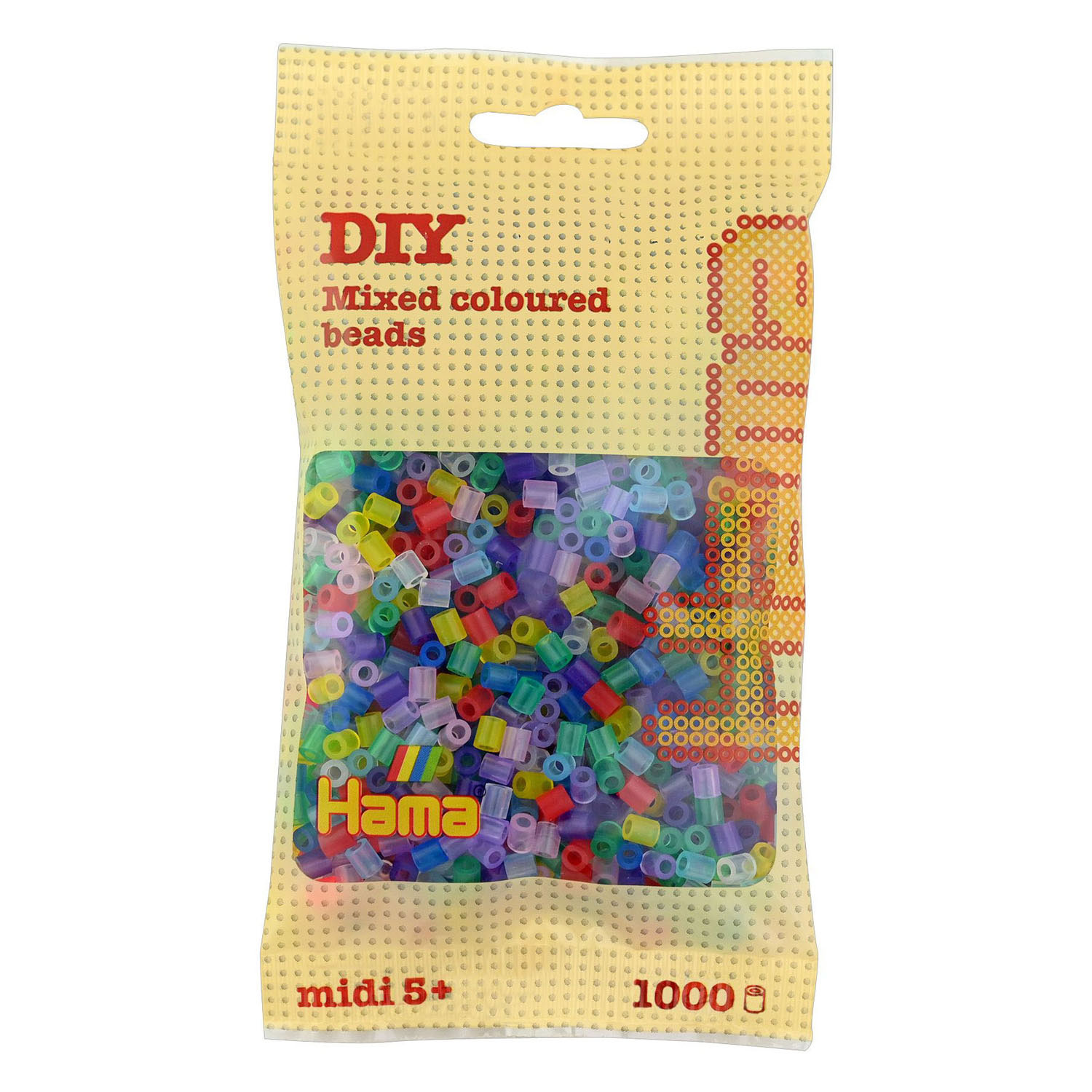 Hama Strijkkralen - Transparant Mix (053), 1000st.