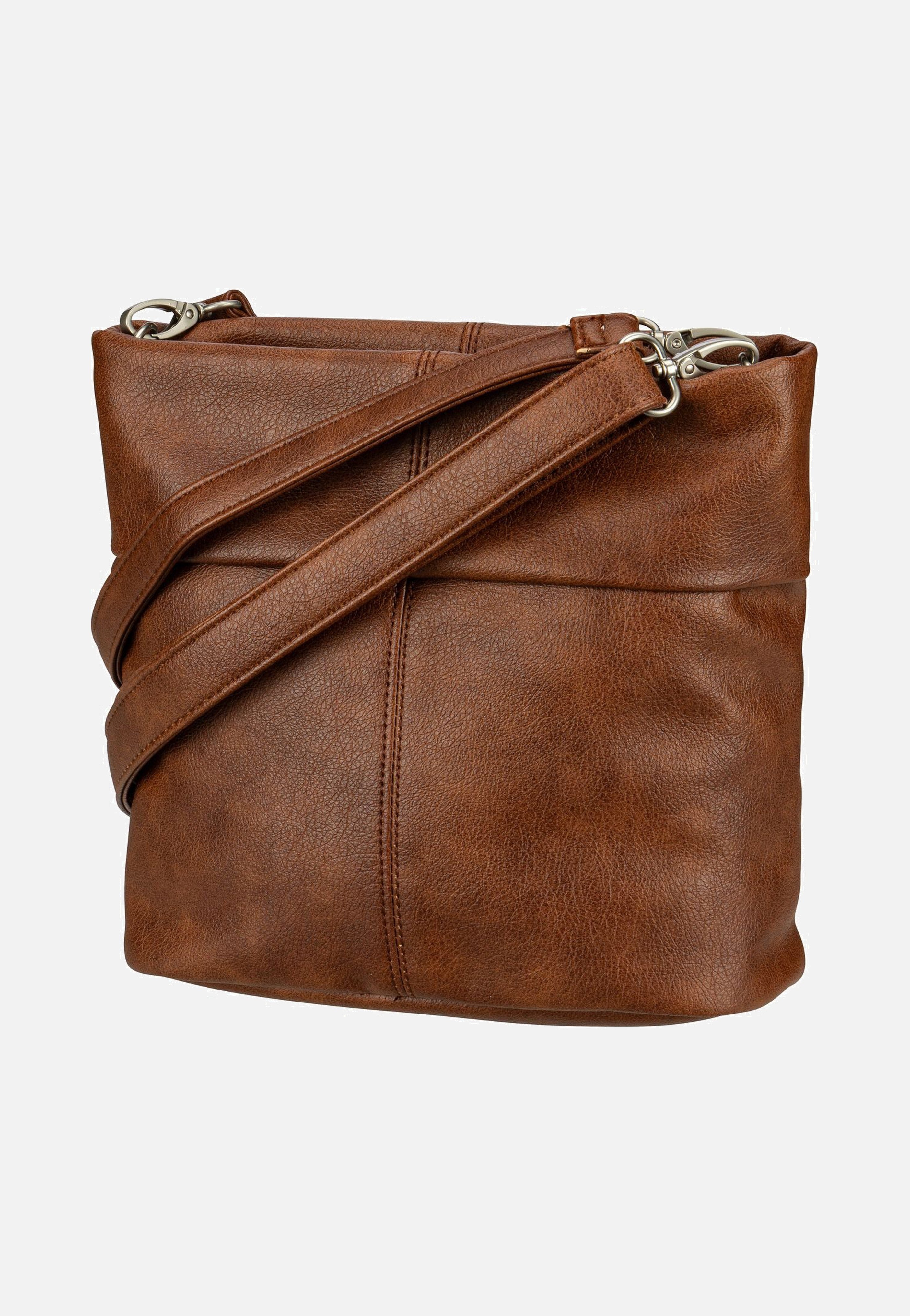Mademoiselle M8 Cognac - Beuteltasche
