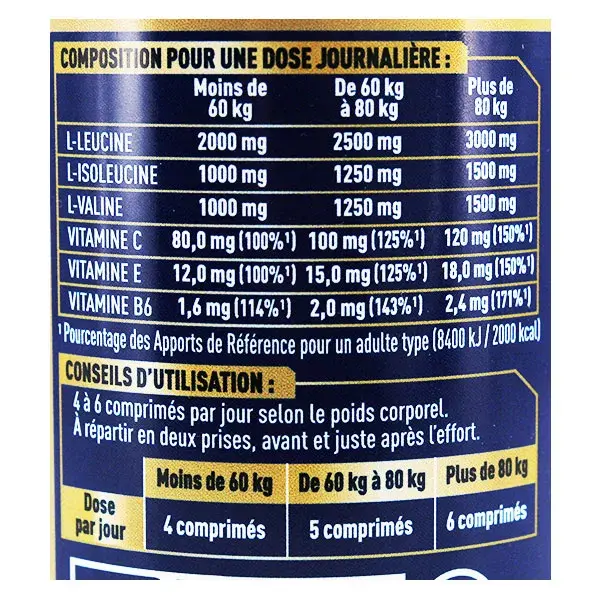Apurna BCAA 2.1.1. Frutas Vermelhas 120 comprimidos