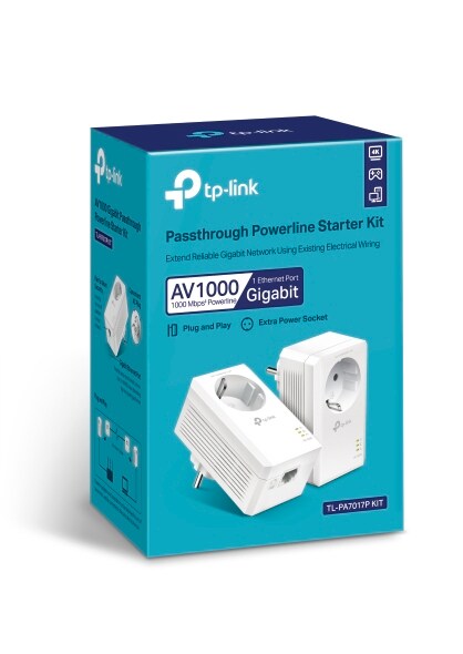 TP-Link TL-PA7019P KIT(DE) AV1000 Powerline 2er Kit