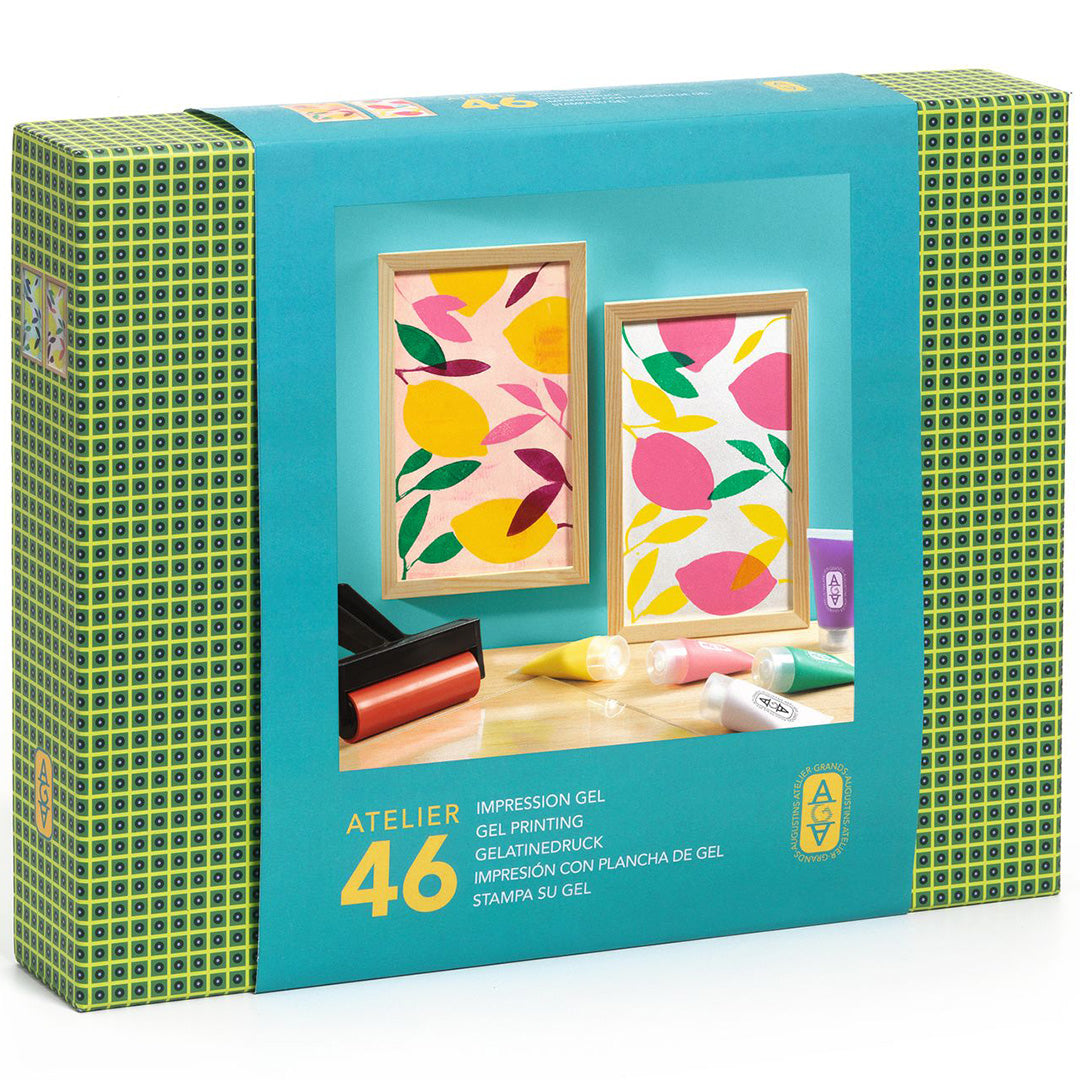 djeco knutselset atelier 46 - gel afdrukken