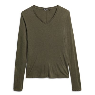 Tee-shirt à manches longues femme Jersey SUPERDRY