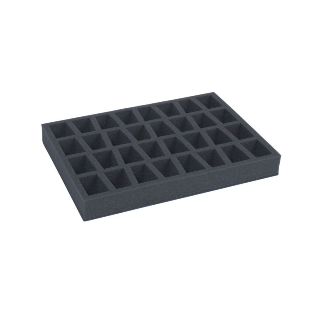 Rangement Safe & Sound - Boîte pour 32 Figurines (Socles 40mm)
