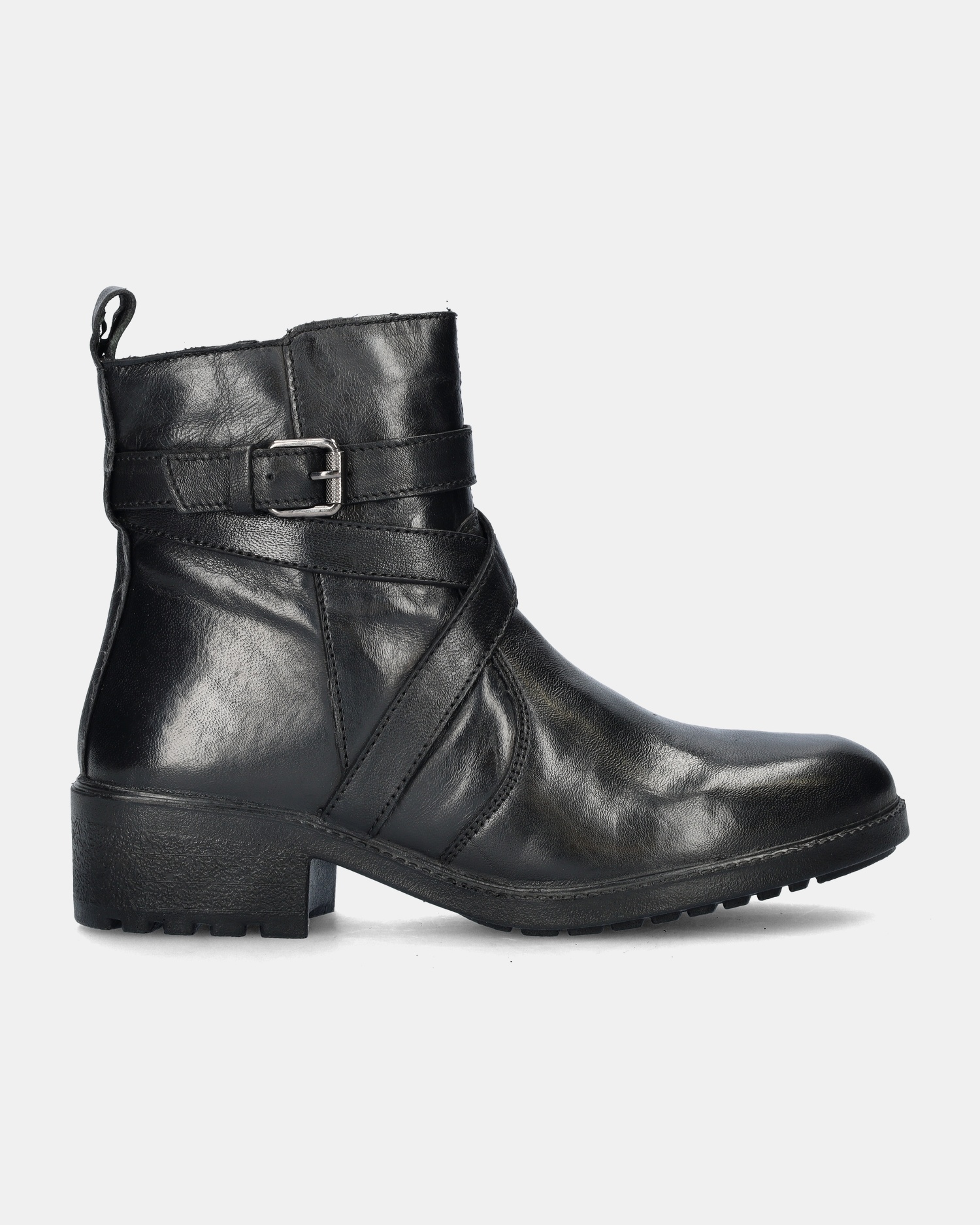Nelson Rits- & gesloten boots  - zwart