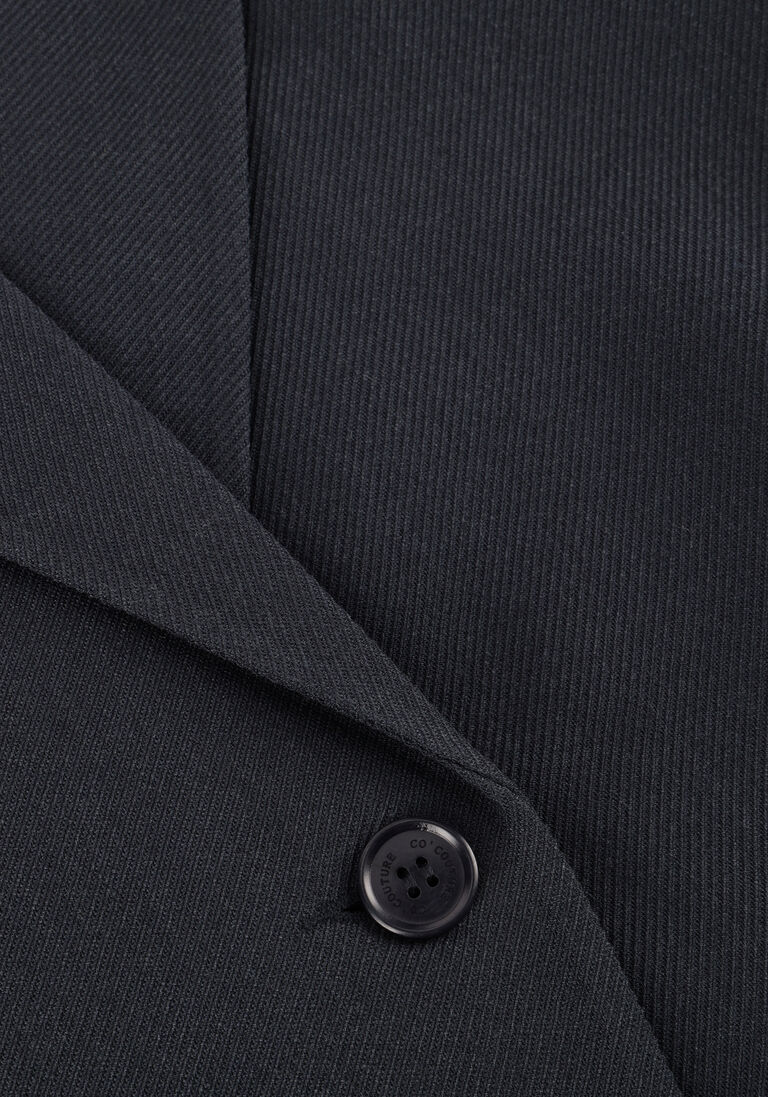 donkerblauwe co'couture blazer marin jacket