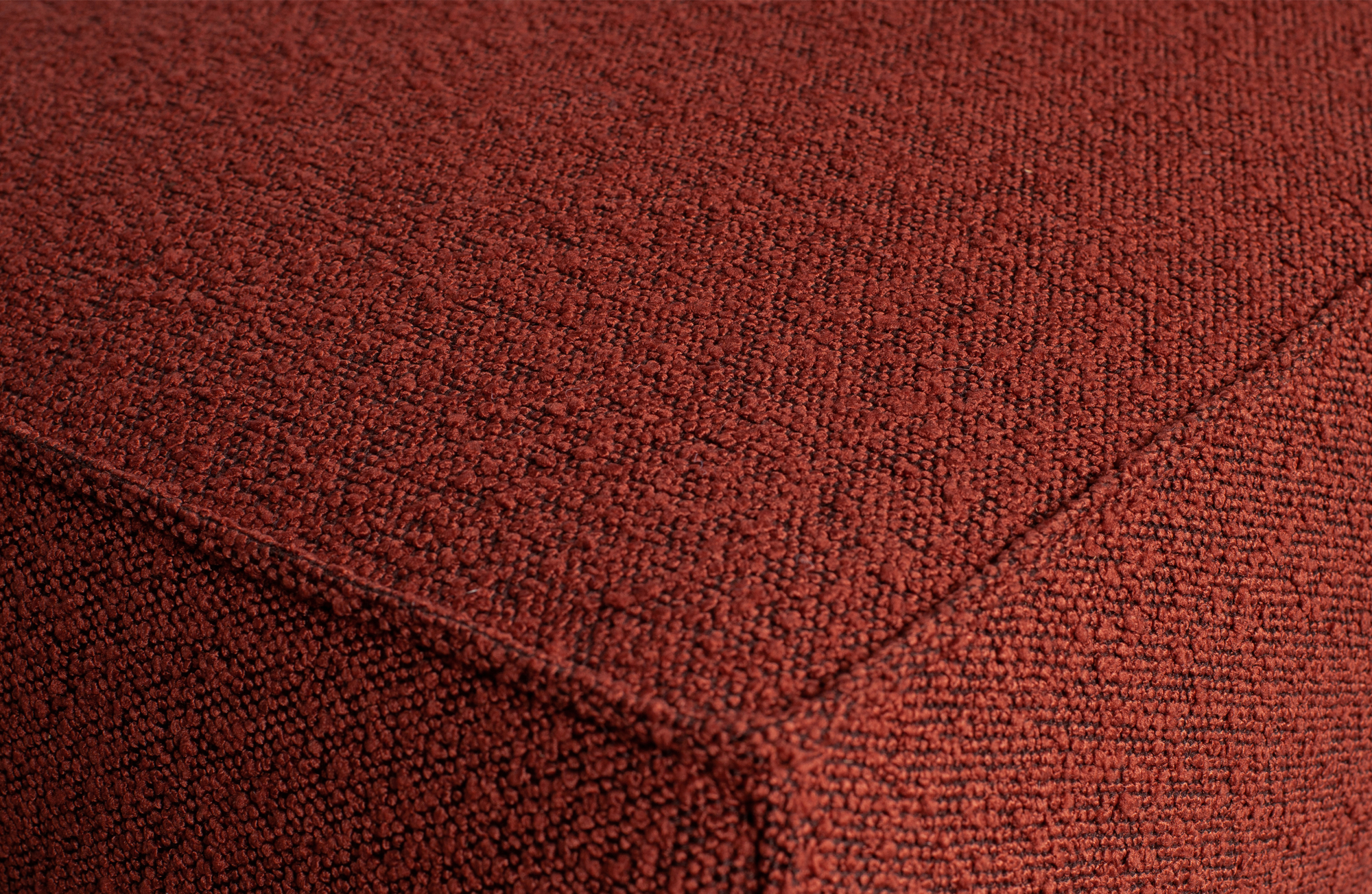BePureHome 1-zits element Statement bouclé - Chestnut