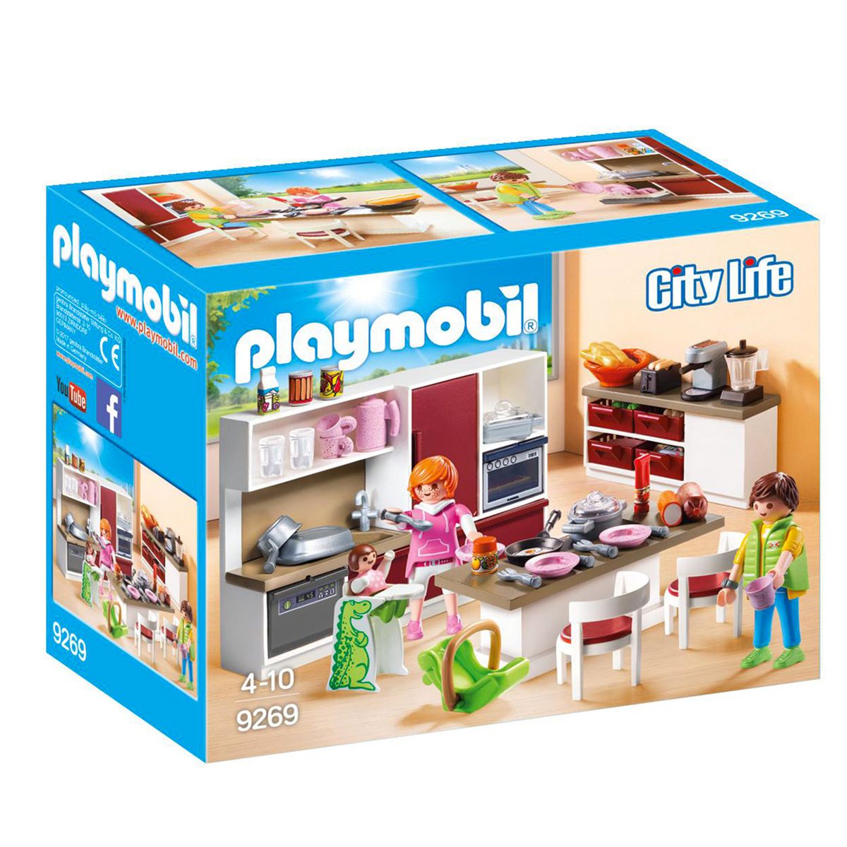 Cuisine aménagée Playmobil City Life