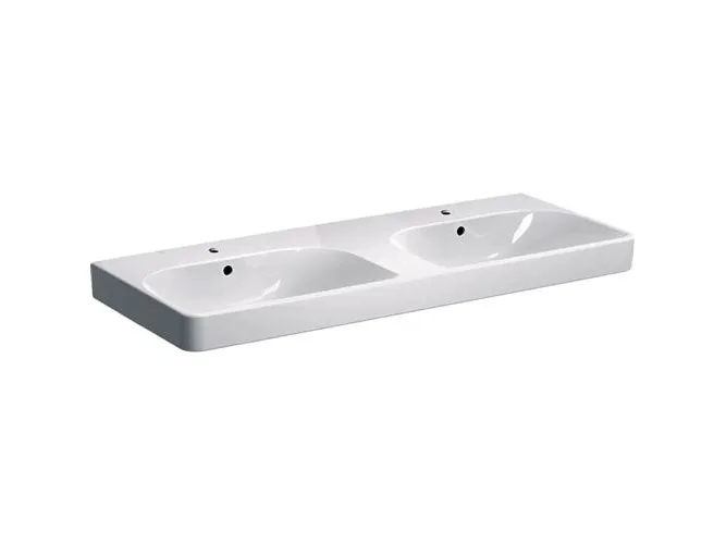 smyle square dobb.vask 120x48cm, hvid kt