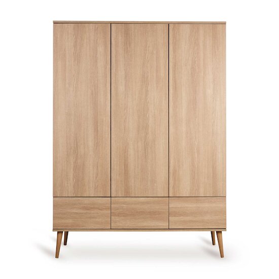 Flow armoire 3 portes   Honey Ash        de               Quax