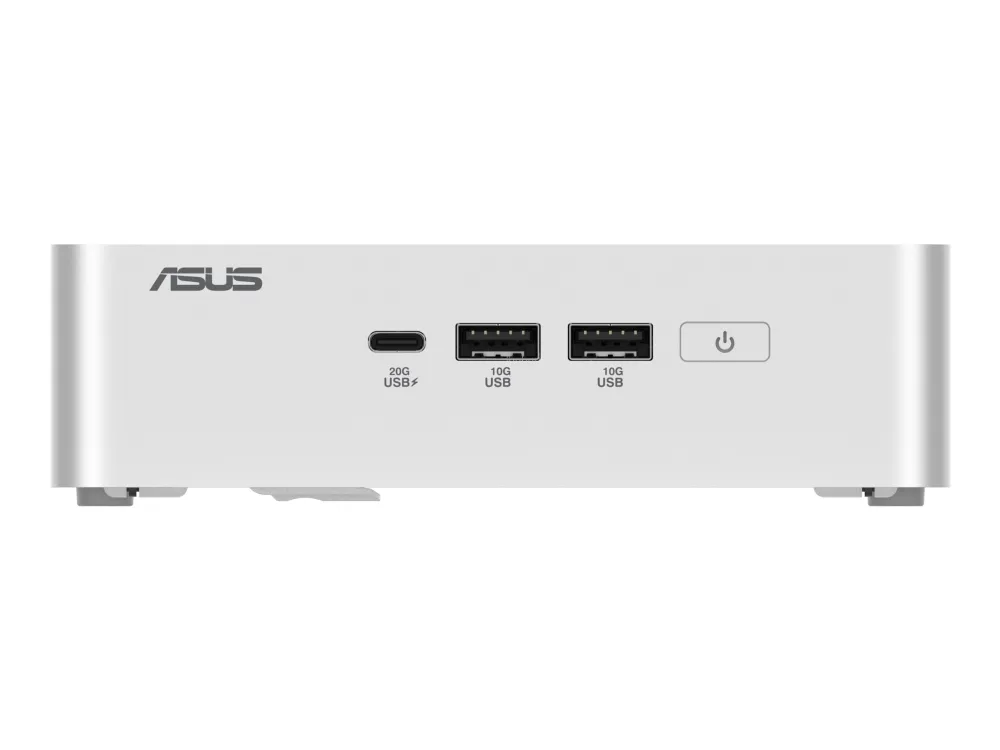 ASUS NUC 15 Pro  RNUC15CRSU700002 - Barebone - mini PC 1 x Core Ultra 7 255H / op til 5.1 GHz - RAM 0 GB - Arc Graphics 140T - IEEE 802.11ax (Wi-Fi 6), IEEE 802.11be (Wi-Fi 7), Bluetooth 5.4, 2.5 Gigabit Ethernet, Gigabit Ethernet - sølv