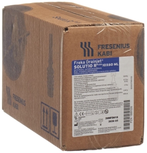 FREKA Drainjet Solutio R plus Katheterspülung, 10 x 60 ml