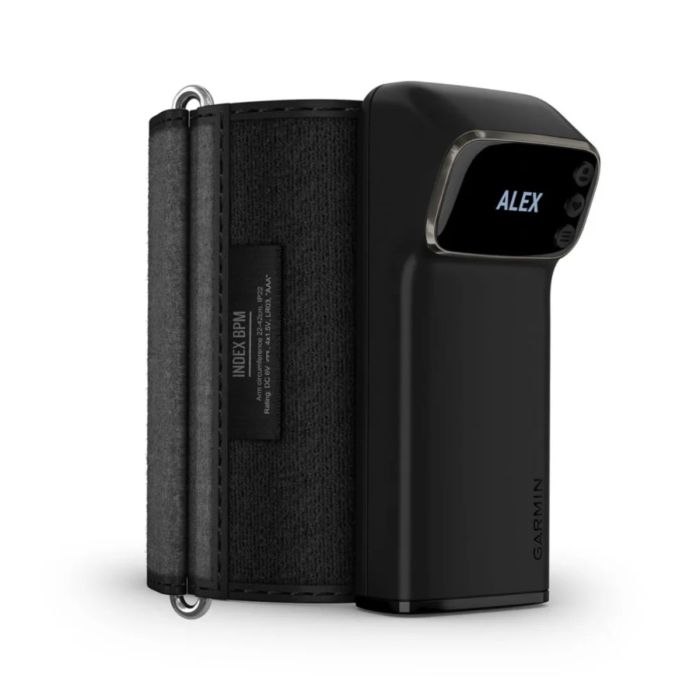 Garmin Unisex Blodtryksmåler Index BPM Sort