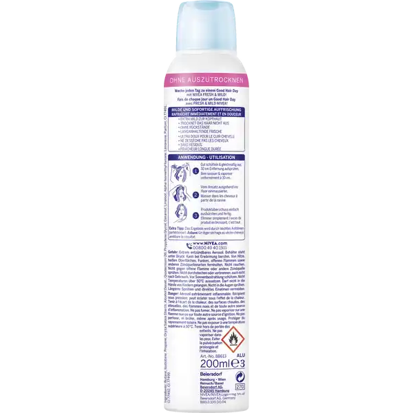 Fresh & Mild Trockenshampoo dunkle Haartöne