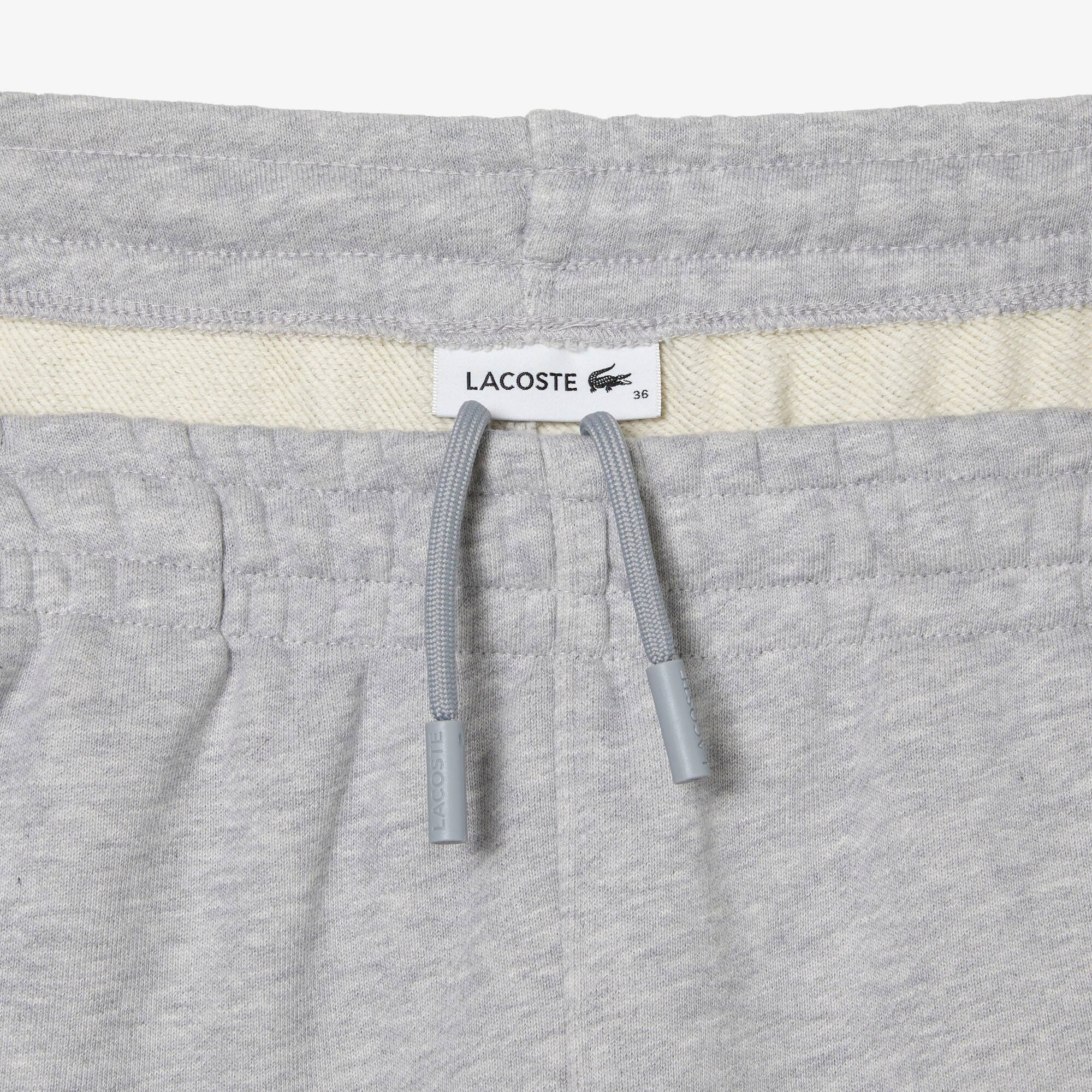 Pantalon de survêtement femme imprimé floqué Lacoste Pantalons de survêtement - Gris - Lacoste - Femme