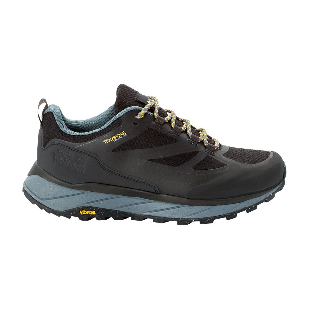 Jack Wolfskin TERRAVENTURE TEXAPORE LOW - Chaussures de randonné Homme phantom/grey