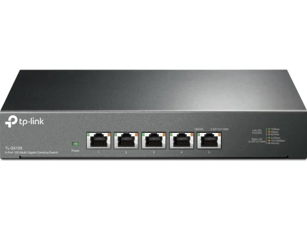 TP-Link TL-SX105 V1 - Switch - desktop, monterbar på stativ