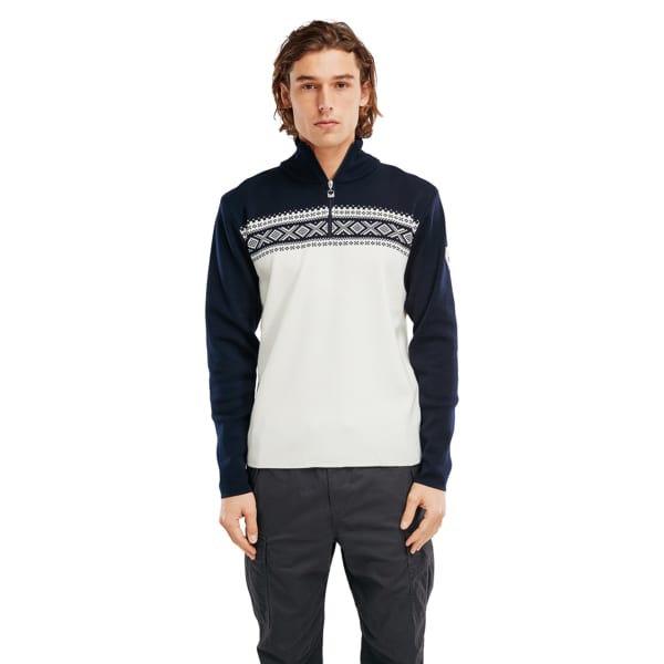 Pull DALE OF NORWAY DALESTØLEN M SWEATER OFFWHITE NAVY