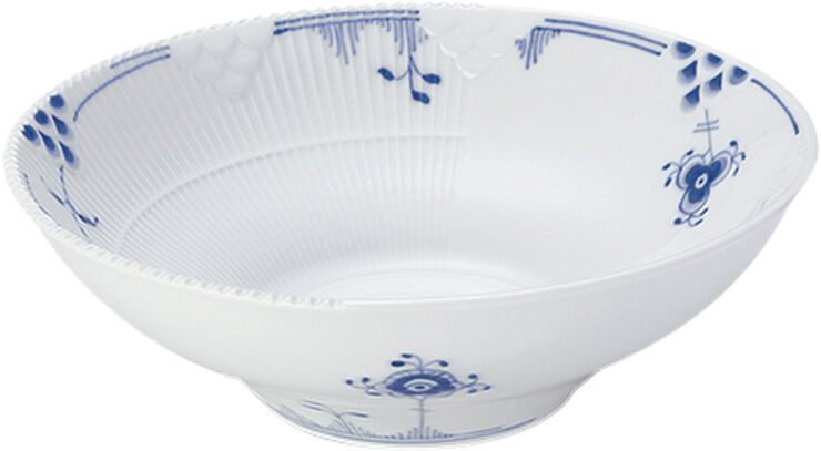 Royal Copenhagen Blå Elements 78 cl. skål Hvid, blå