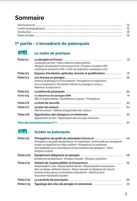 GAP DIFFUSION - PLONGEE PLAISIR NIVEAU 4+5 DIVEMASTER 12EME ED