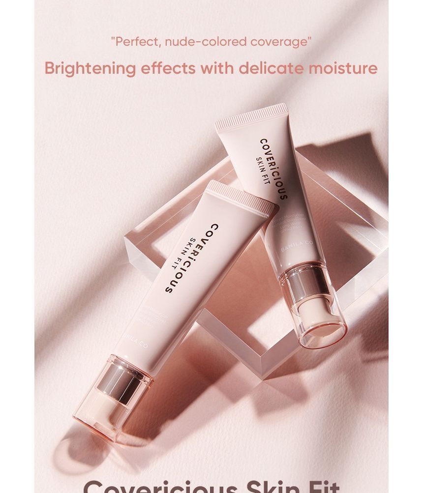 BANILA CO - Covericious Skin Fit Getinte Moisturizer - 2 Kleuren