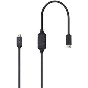 Belkin F2CD001B06-E câble vidéo et adaptateur 1,8 m DisplayPort HDMI Noir