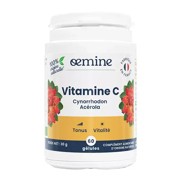 Oemine C Acerola Rosa Mosqueta 60 cápsulas