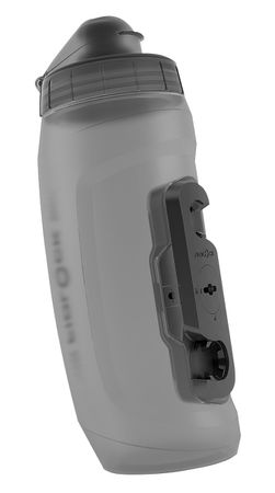 TWIST LOCK Ersatz-Bidon oval mit Connector flaschenseitig  transparent black  5.9DL