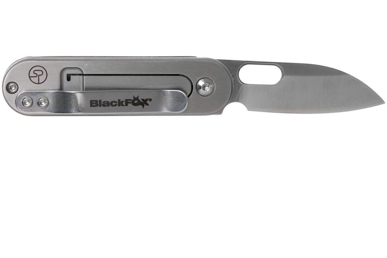 Black Fox Bean Gen 2, 440C, Natural Micarta, BF-719-MIL zakmes