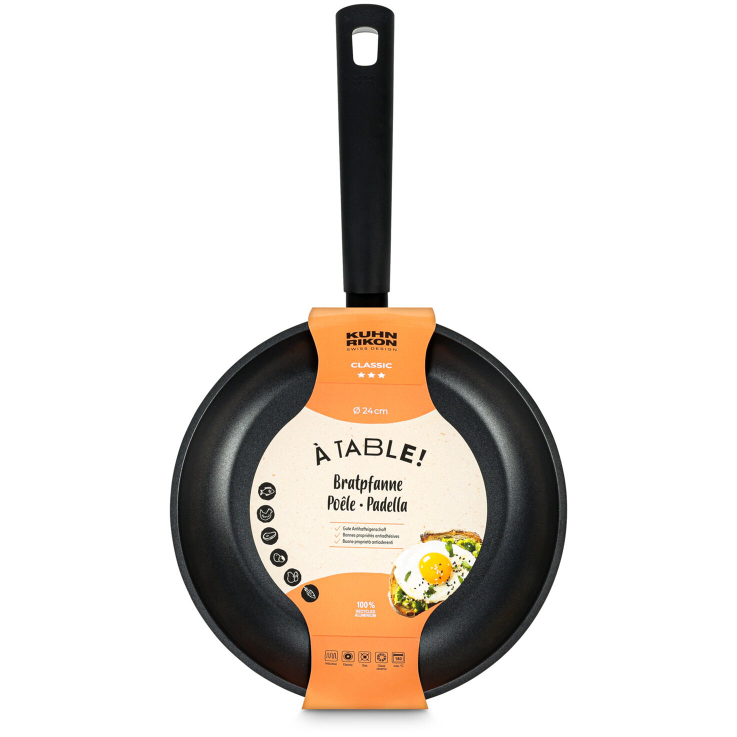 À Table! Classic Bratpfanne 24cm