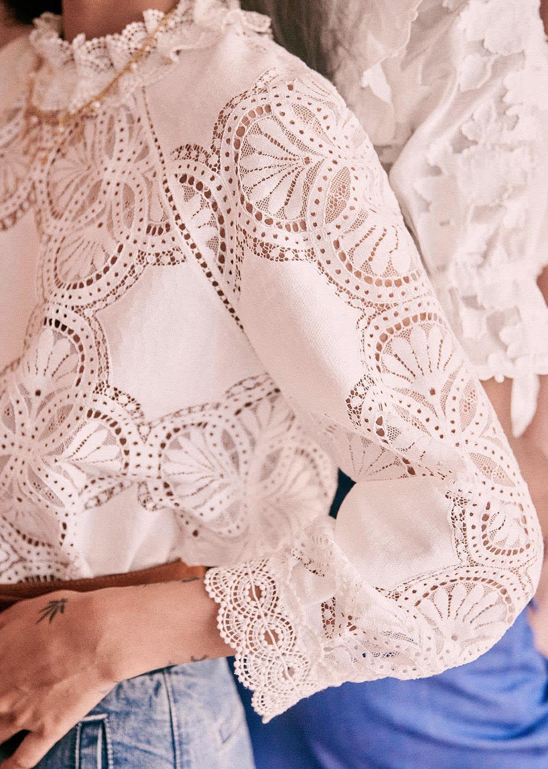 Blouse Bianca - Écru - E-SHOP/CHEMISES & BLOUSES 5905294