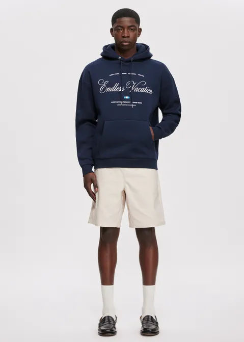 Oversized hoodie blauw (BLW.D)