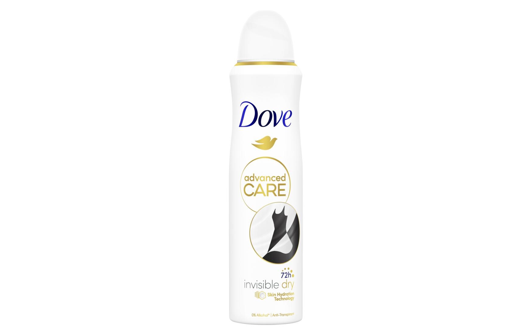 Deo Spray Aero Advanced Care Invisible Dry 150 mlDeo sorgt für frischen Duft den ganzen Tag