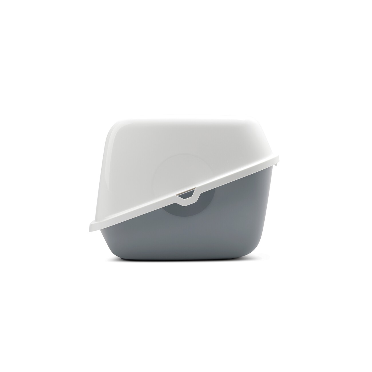 Savic Haubentoilette Nestor Giant weiss-cool grau