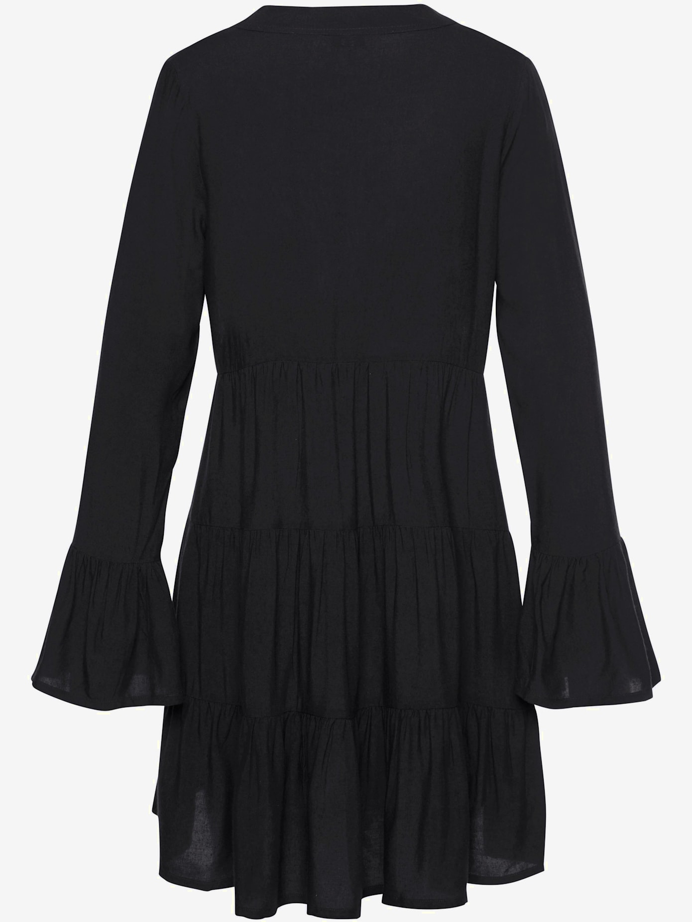 Chemisier long robe caftan courte à encolure en v