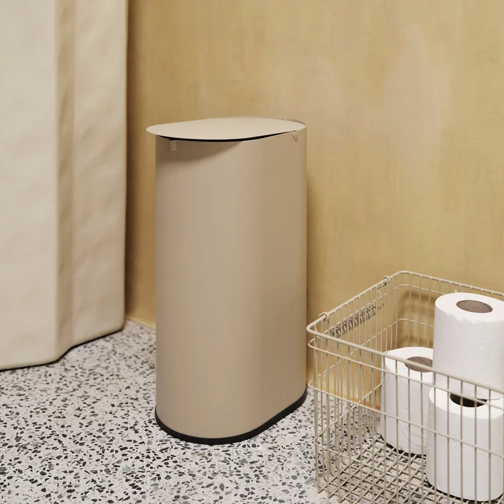 Ferm Living - Enkel Mülleimer, L, cashmere