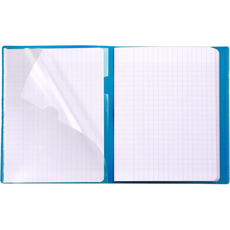Cahier Koverbook Clairefontaine 21 x 29,7 cm grand carreaux 96 pages