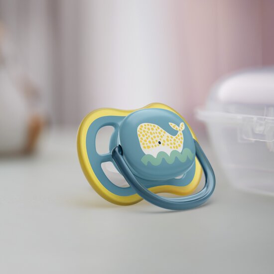 Sucette ultra air x2   Bleu        18 mois +   de               Philips AVENT