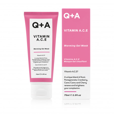 Q+A Vitamin A.C.E Warming Gel Mask
