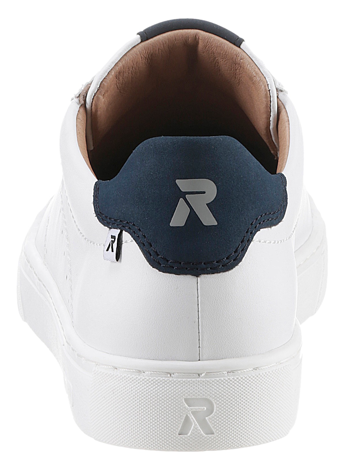 RIEKER Sport Sneaker  mit Leder-Innenfutter, Freizeitschuh, Halbschuh, Schnürschuh