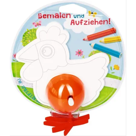 Die Spiegelburg Vogel zum Bemalen und Aufziehen, 1 Stück, sortiert