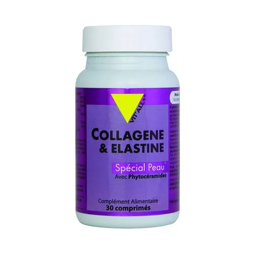 Collagène & Elastine Vit'all+ - 30 Comprimés